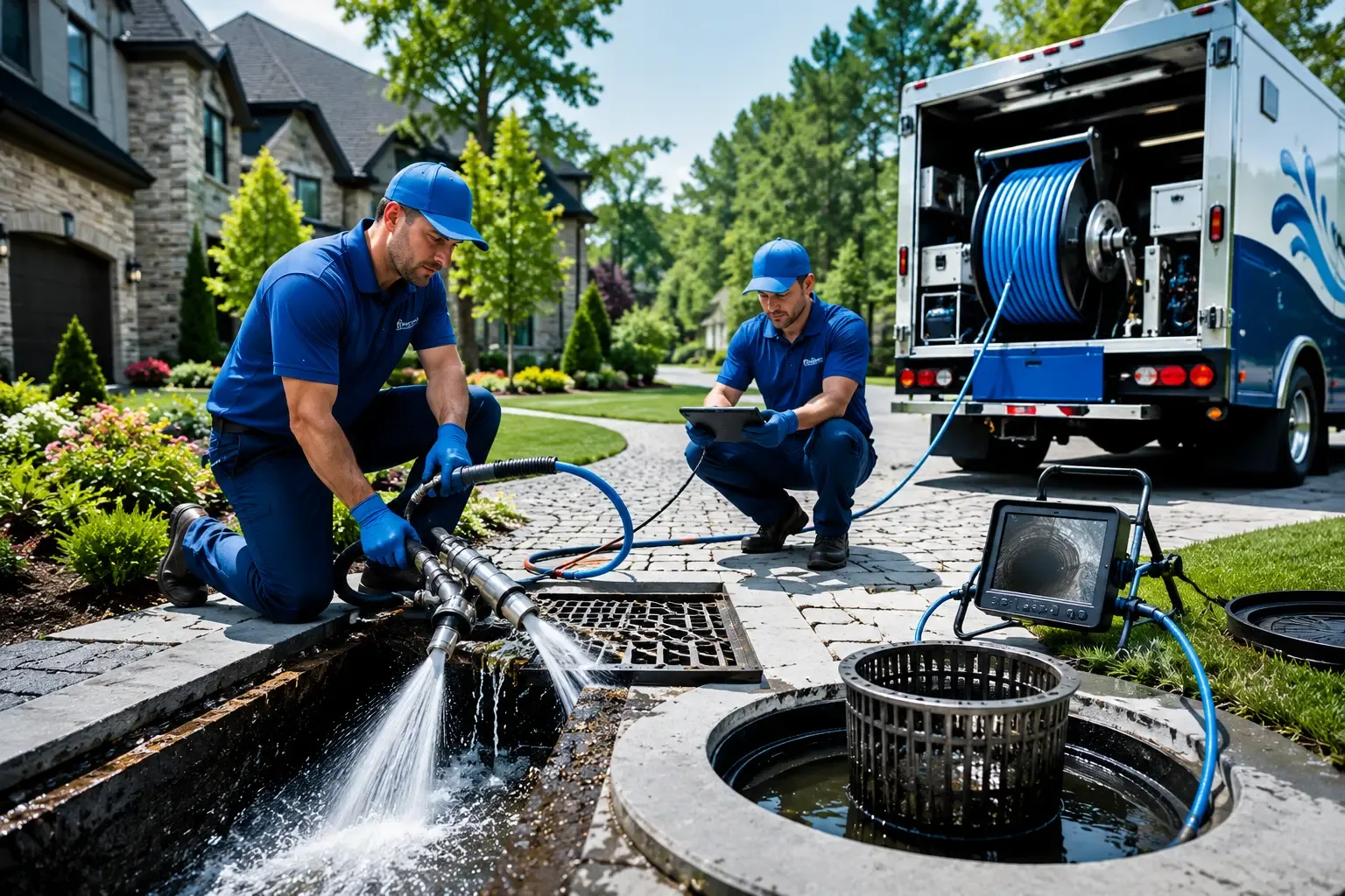 Local outdoor drain cleaning professionals in Marietta, GA